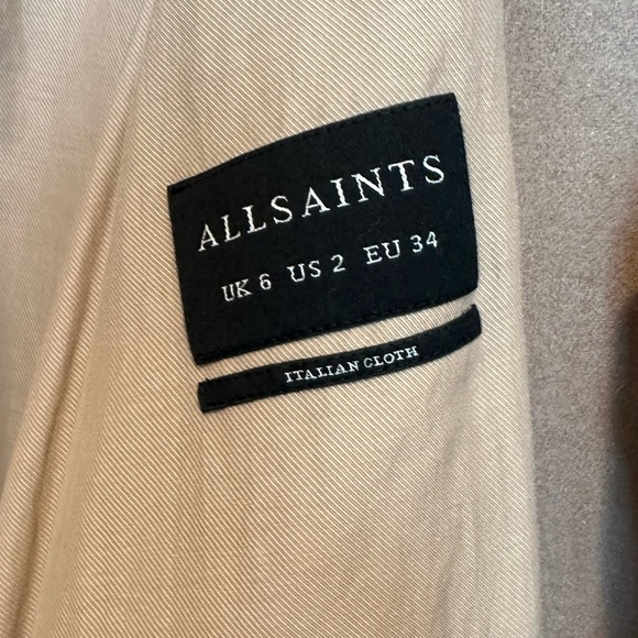 All saints jacket size 2 - Picture 4 of 7